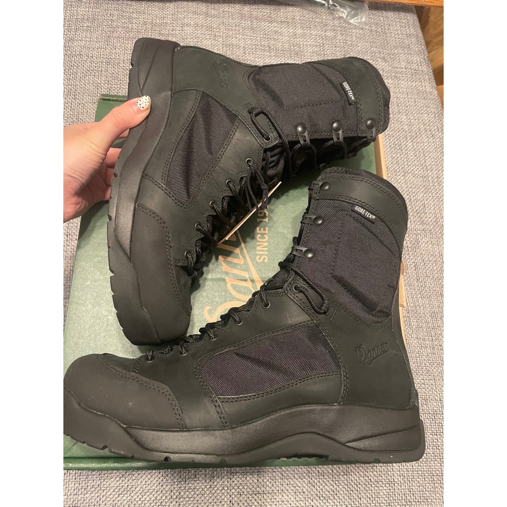 Danner DFA 15404 Mens 8 Inch Black GORE-TEX Tactical Boots Vibram Size 11 D